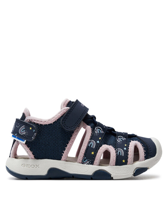 Sandali Geox Per Bambina - Pelle E Gomma, Taglie 0-24 Mesi