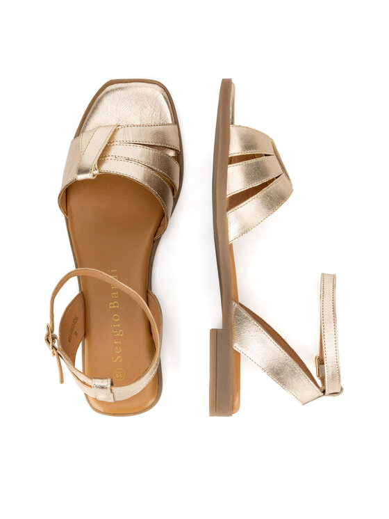 Sergio Bardi Sergio Bardi Sandalen WI16-D1033-02SB Goldfarben