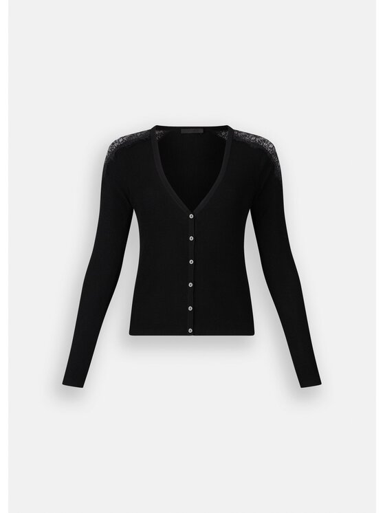Liu Jo Liu Jo Cardigan CF5159MS46M22222 Nero Regular Fit