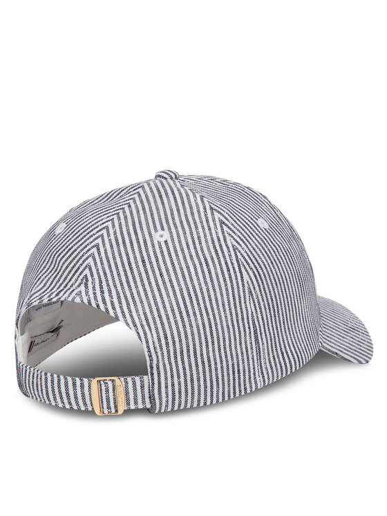Tommy Hilfiger Tommy Hilfiger Czapka z daszkiem Premiu Beach AW0AW17141 Niebieski
