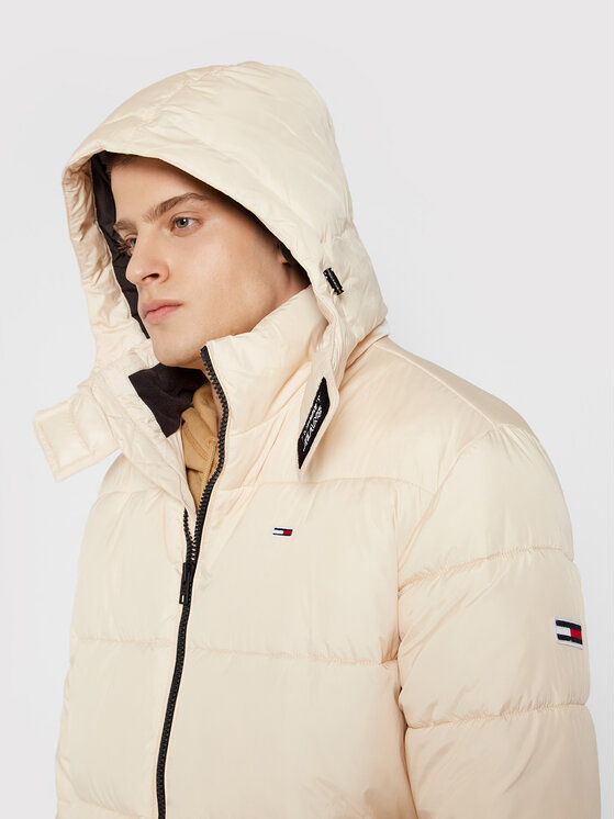 Tommy Jeans Tommy Jeans Geacă de iarnă Essential DM0DM11730 Bej Regular Fit