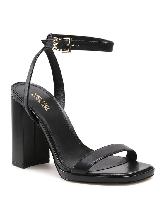 MICHAEL Michael Kors Sandales Angela Ankle Strap 40S1ANHS3L Noir • 