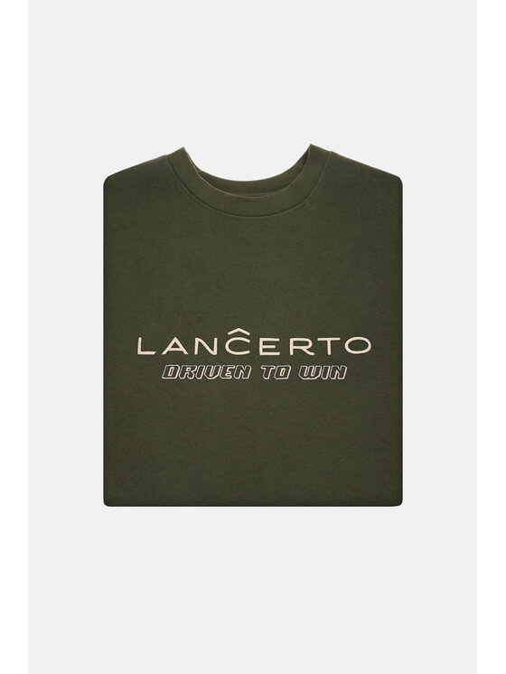 Lancerto Lancerto Bluza Everton BL073222000018 Zielony Regular Fit