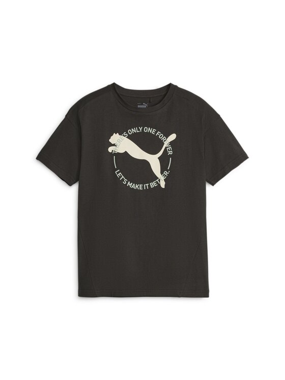 Puma Puma T-Shirt 676382 Czarny Regular Fit