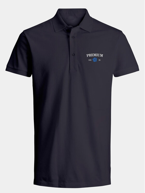 Jack & Jones Jack & Jones Polokošeľa Jprblaalfie 12259678 Tmavomodrá Regular Fit