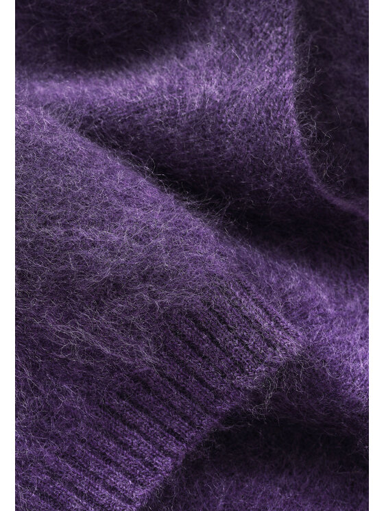 TATUUM TATUUM Sweter ALKORO Fioletowy Classic Fit
