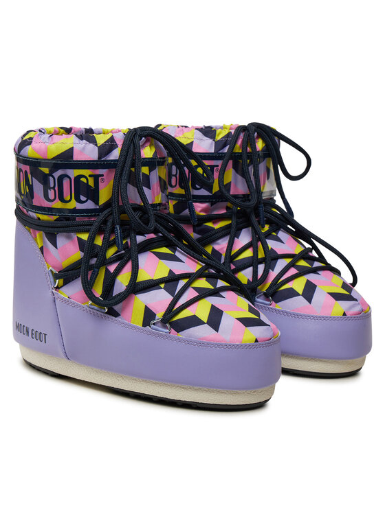 Moon Boot Moon Boot Čizme za snijeg Mb Icon Low Optical 80D1409550 Ljubičasta