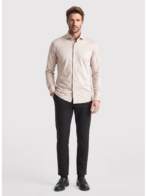 Pako Lorente Pako Lorente Koszula P26WF-1X-020 Beżowy Slim Fit