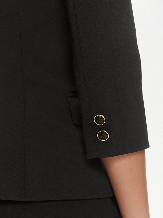 Elisabetta Franchi Elisabetta Franchi Suknjič GI-T61-41E2 Črna Regular Fit