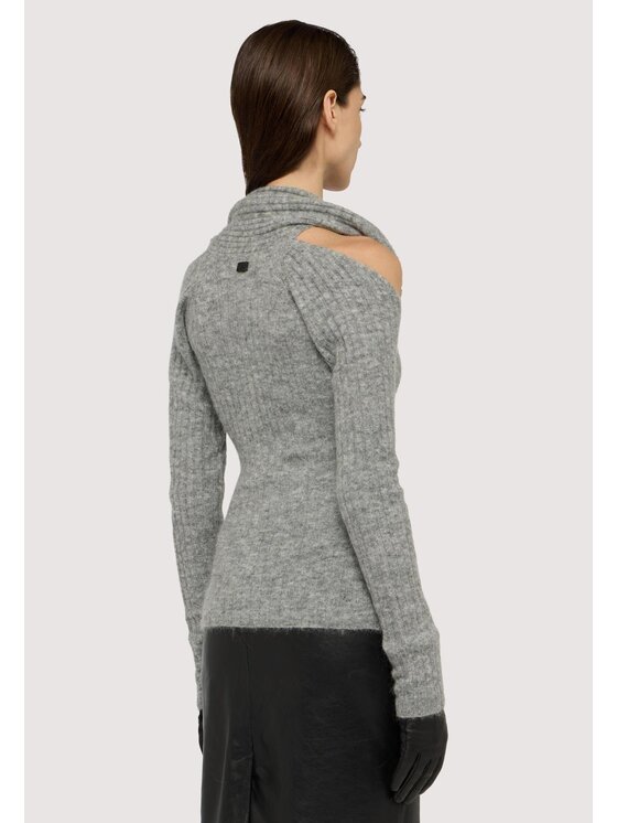 Trussardi Trussardi Cardigan M7376001127N013 Grigio Slim Fit