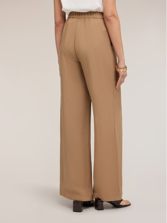Motivi Motivi Pantaloni di tessuto P711Q004523N012 Beige Over Fit