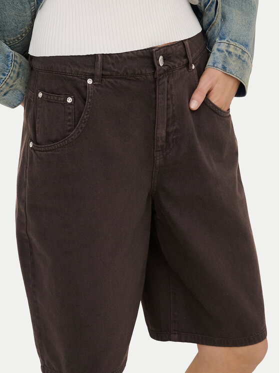 ONLY ONLY Bermuda Mate 15374734 Marrone Loose Fit