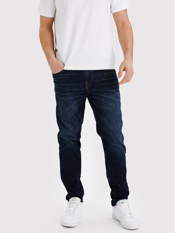 American Eagle Jeans hlače 011-0118-5312 Mornarsko modra Athletic Fit