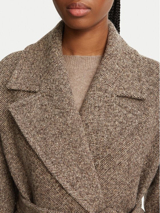 Weekend Max Mara Weekend Max Mara Μάλλινο παλτό Tema 2625016042 Καφέ Regular Fit