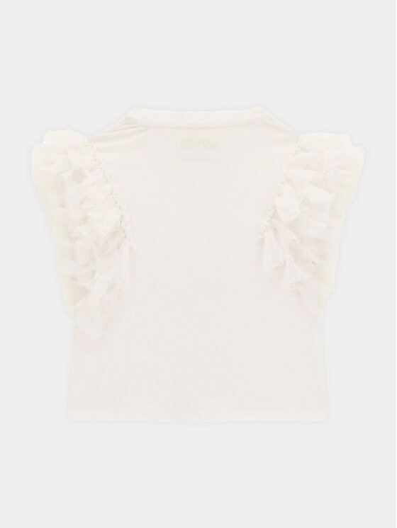 Guess Guess T-shirt K4RI22 K6YW1 Bianco Regular Fit