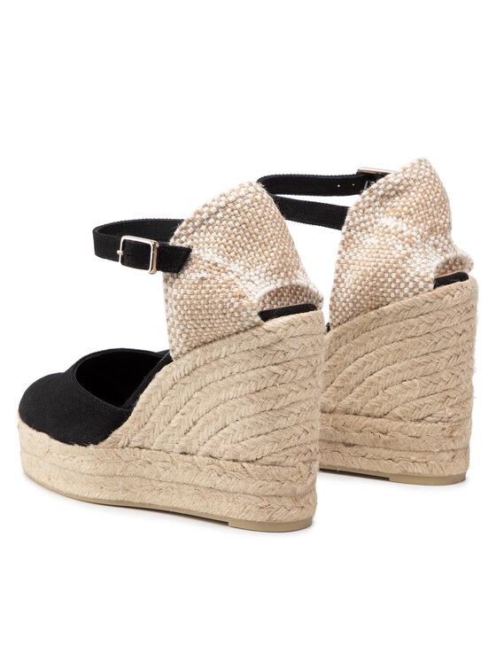 Castañer Castañer Espadrilles Carol/8ED/001 020975-100 Fekete