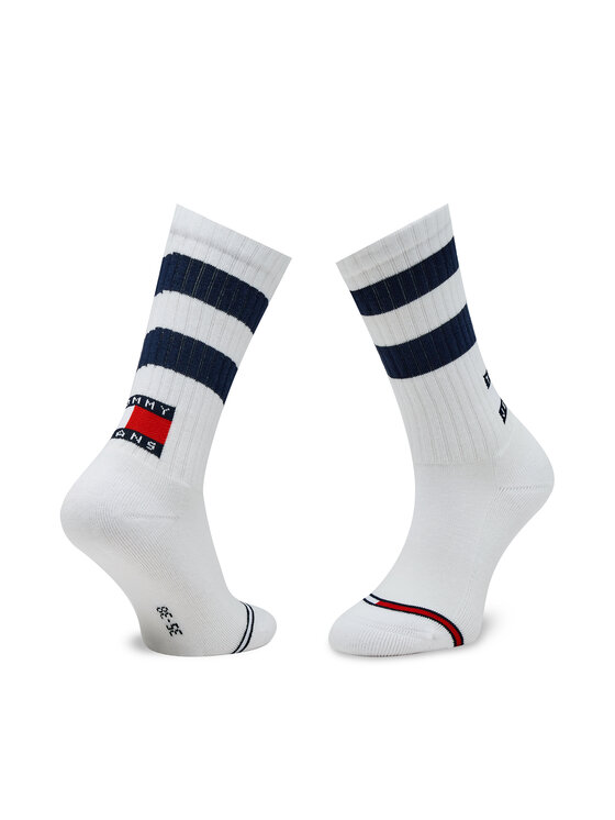 Tommy Hilfiger Tommy Hilfiger Дълги чорапи unisex 701225510 Бял