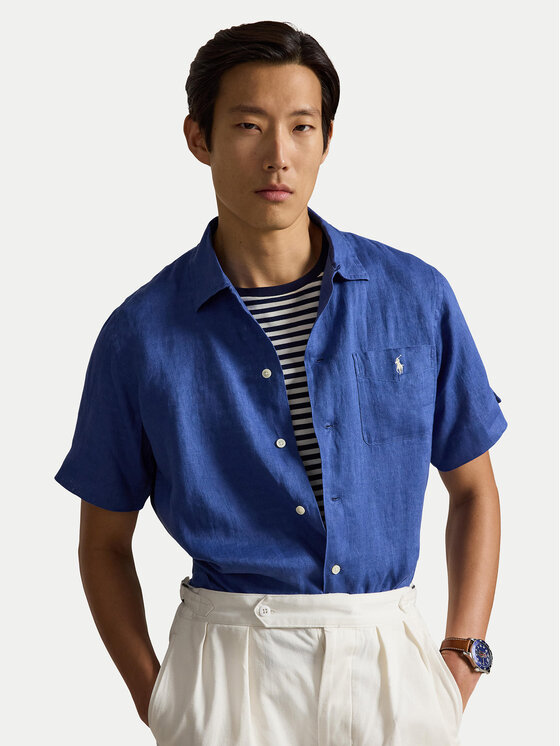 Polo Ralph Lauren Polo Ralph Lauren Košile 710966421503 Modrá Regular Fit