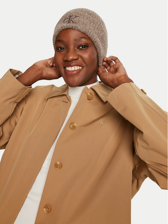 Calvin Klein Calvin Klein Čepice Thick Embroidery K60K612321 Béžová