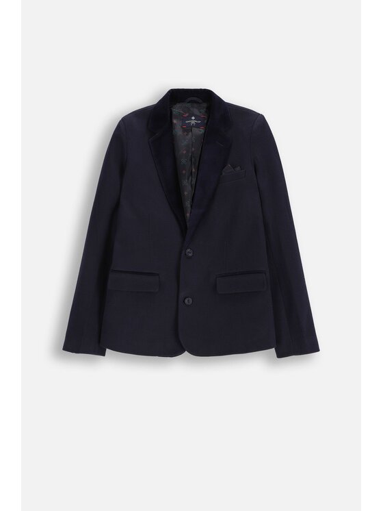 Coccodrillo Coccodrillo Marynarka ZC5138501EJB-015 Granatowy Regular Fit