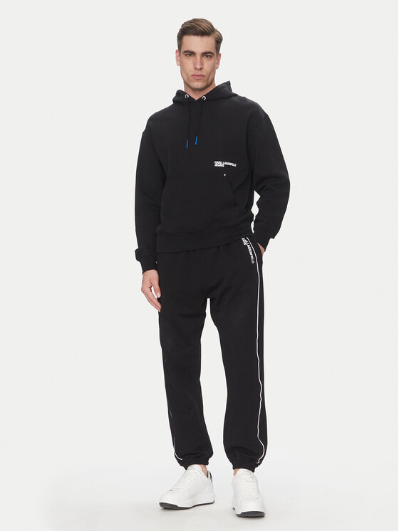 Karl Lagerfeld Jeans Karl Lagerfeld Jeans Jogginghose A2M10098 Schwarz Regular Fit
