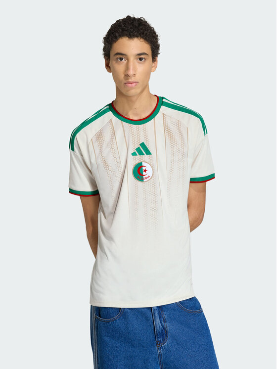 adidas adidas Koszulka techniczna Algeria 26 Home Jersey Biały Slim Fit