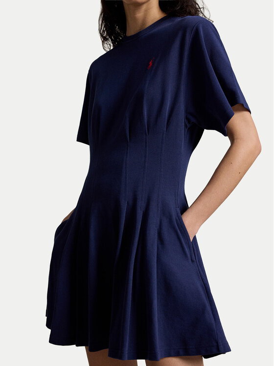 Polo Ralph Lauren Polo Ralph Lauren Kleid für den Alltag 211A96342004 Dunkelblau Slim Fit