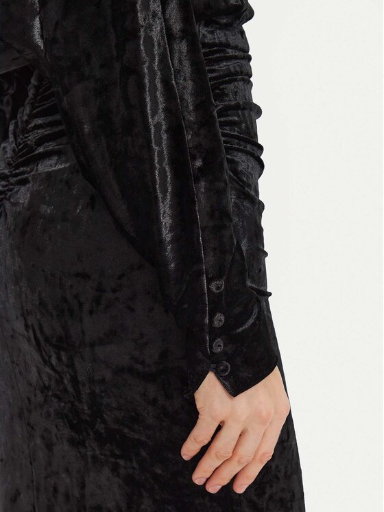 PINKO PINKO Večerna obleka 104497 A29L Črna Slim Fit