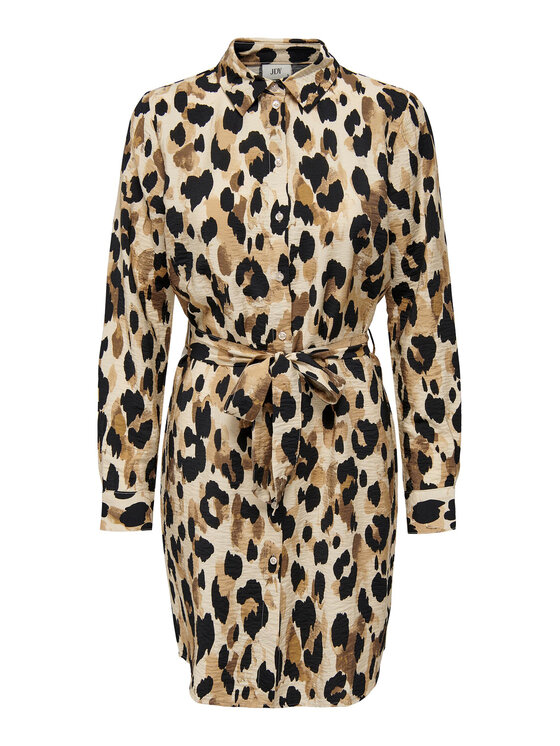 JDY JDY Сукня-сорочка 15300396 Бежевий Regular Fit