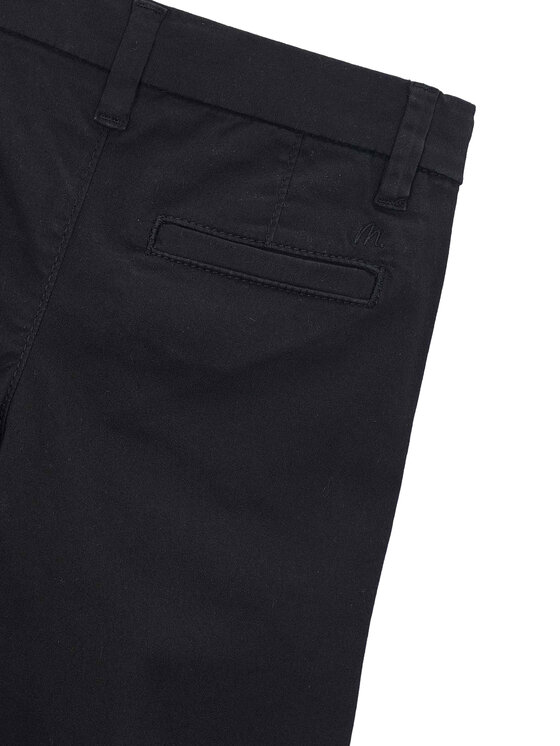 Mayoral Mayoral Kalhoty z materiálu 512 Černá Regular Fit