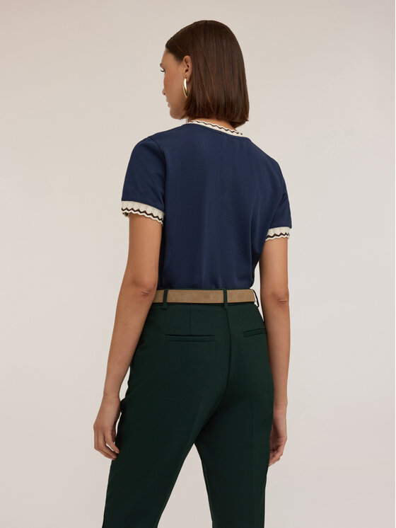 Motivi Motivi T-shirt G011W003471N0Z4 Blu Regular Fit