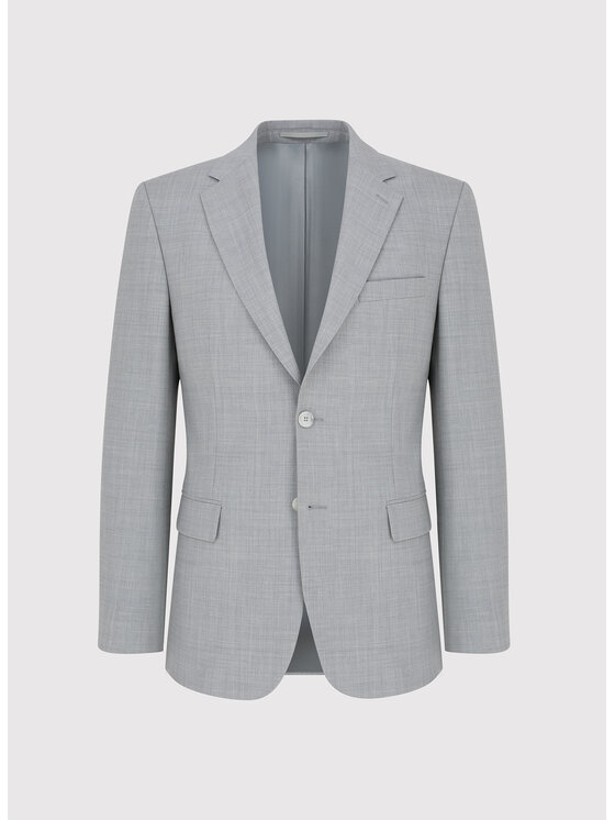 Pako Lorente Pako Lorente Marynarka P26SP-3G-028 Szary Slim Fit