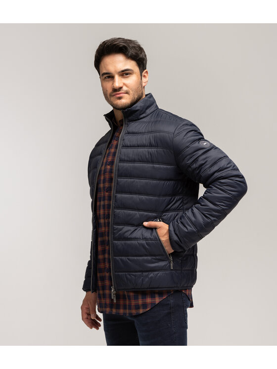 Lee Cooper Lee Cooper Kurtka puchowa MASON 1000 Granatowy Regular Fit