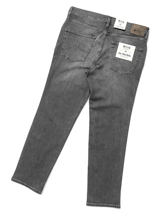 Mustang Mustang Jeansy TRAMPER TAPERED Szary Slim Fit