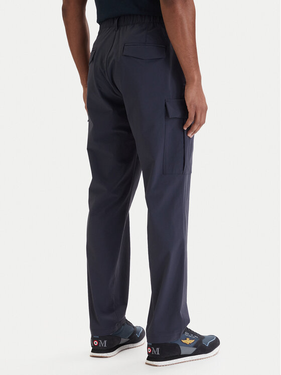 Aeronautica Militare Aeronautica Militare Cargo kalhoty 261PA1709UCT04291 Tmavomodrá Comfort Fit