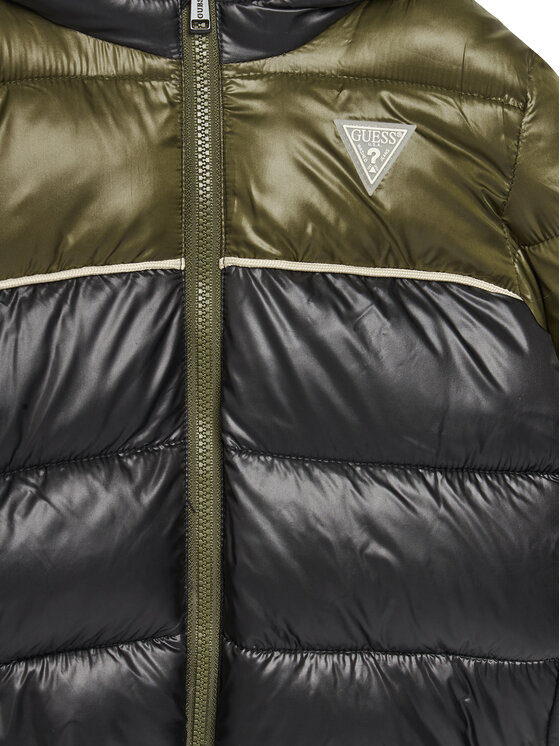 Guess Guess Ziemas jaka N5YL00 WEGY0 Melns Regular Fit