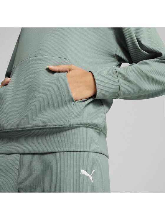 Puma Puma Bluza 685023 Zielony Regular Fit