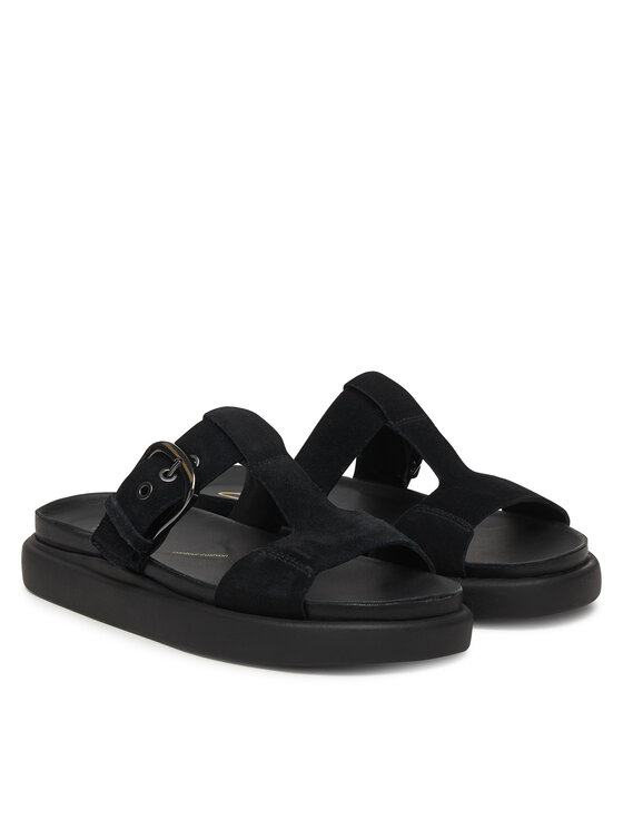 Clarks Clarks Papucs Aristella West 26185813 Fekete