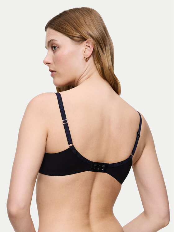Triumph Triumph Pusiau dengta (balcony bra) liemenėlė Wild Gardenia Florale 10224879 Juoda