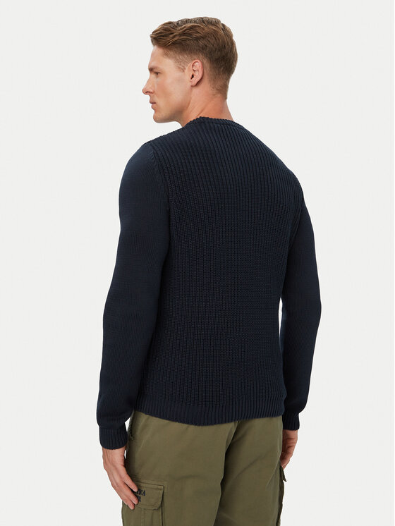 Aeronautica Militare Aeronautica Militare Sweater 262MA1571UL00409 Sötétkék Regular Fit
