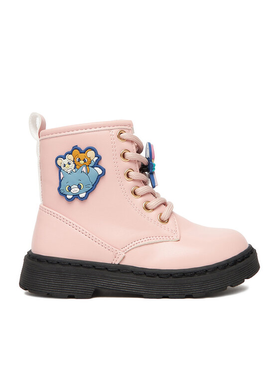 Tom & Jerry Gokko Tom & Jerry Gokko Kotníková obuv CEO-CM-AW25-345WBGTJ Růžová