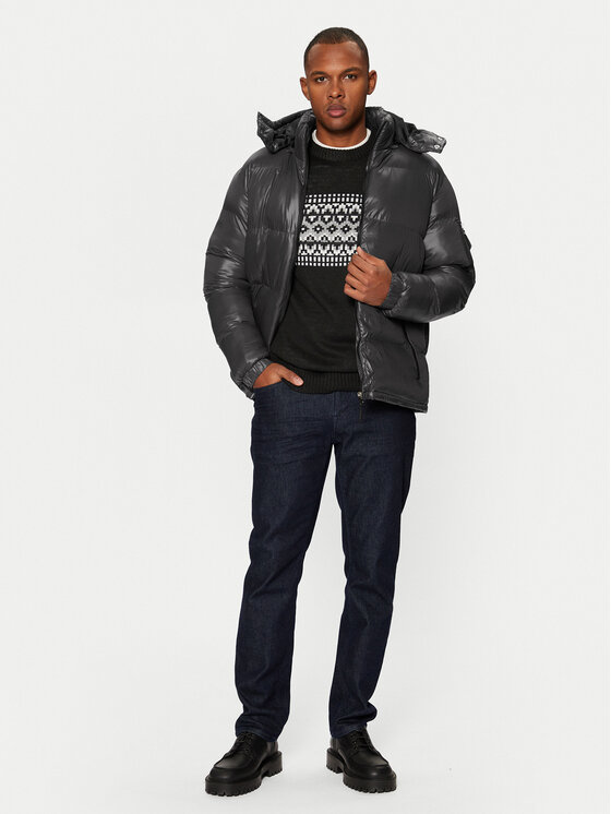 Brave Soul Brave Soul Kurtka zimowa MJK-JAREDGREY Szary Regular Fit