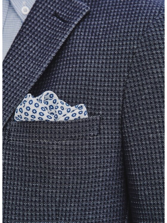 Pako Lorente Pako Lorente Marynarka P25WF-3X-026 Granatowy Slim Fit