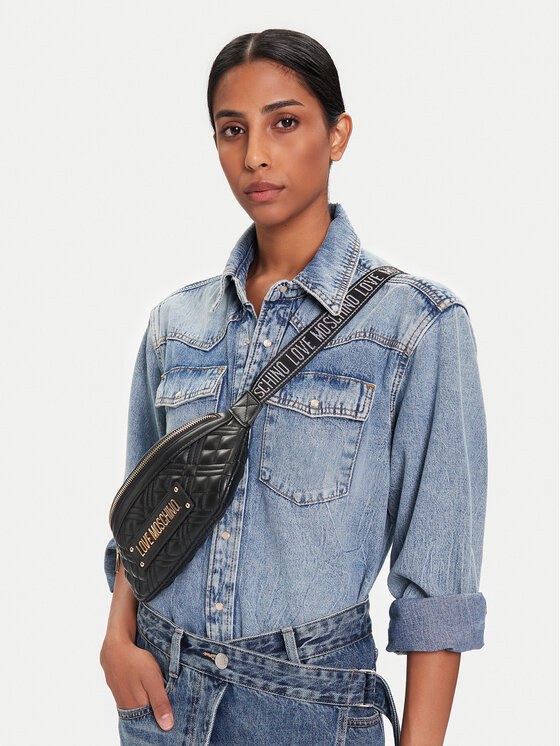 LOVE MOSCHINO LOVE MOSCHINO Torbica oko struka JC4003PP0NLA0000 Crna
