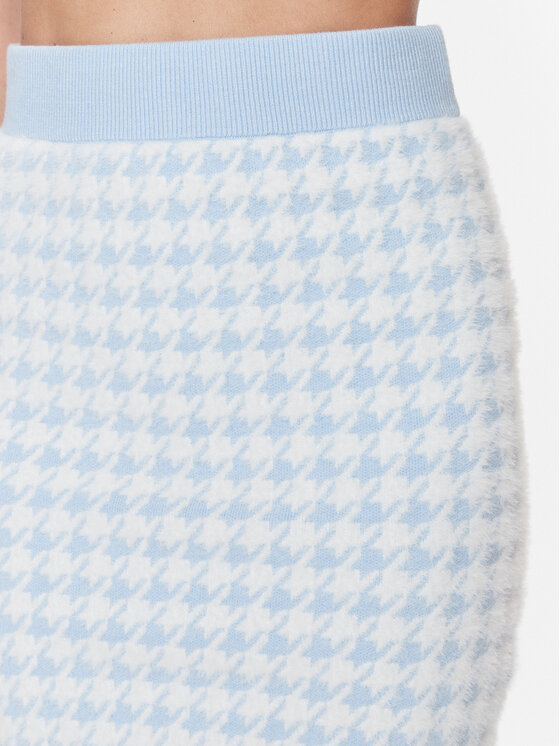 Guess Guess Mini sijonas W4RD65 Z3DA0 Mėlyna Regular Fit