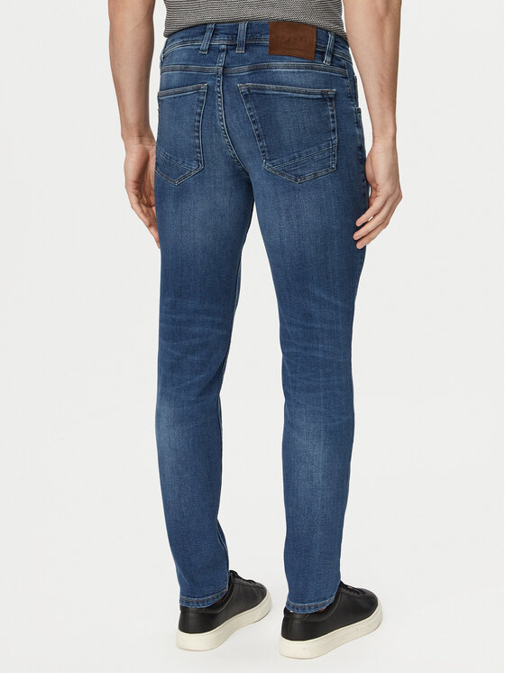 Bugatti Bugatti Džinsi 3108D-16671E Zils Slim Fit