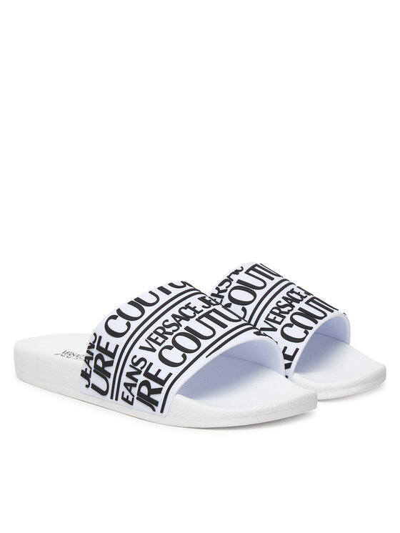 Versace Jeans Couture Versace Jeans Couture Klapki 80YA3SQ1 Biały
