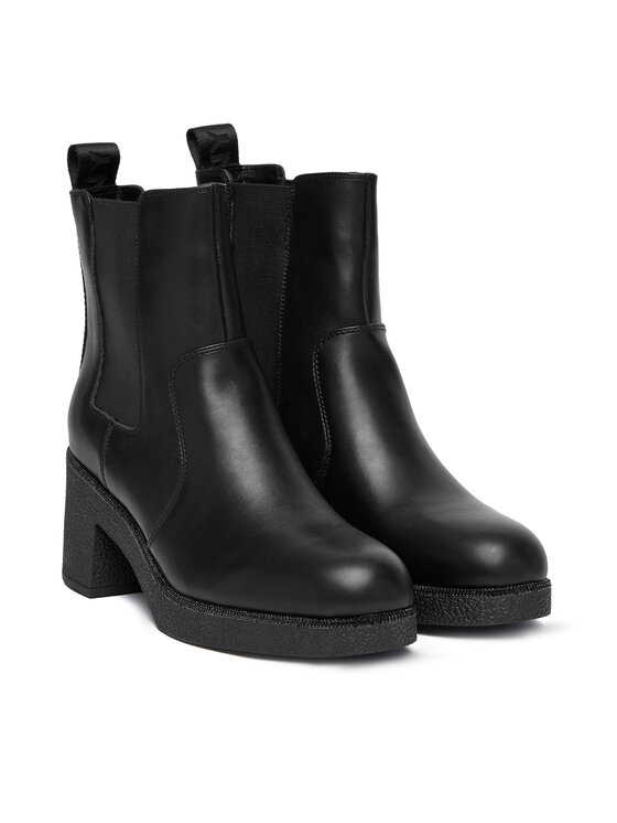 DKNY DKNY Členková obuv Teenie Platform BO K4500741 Čierna