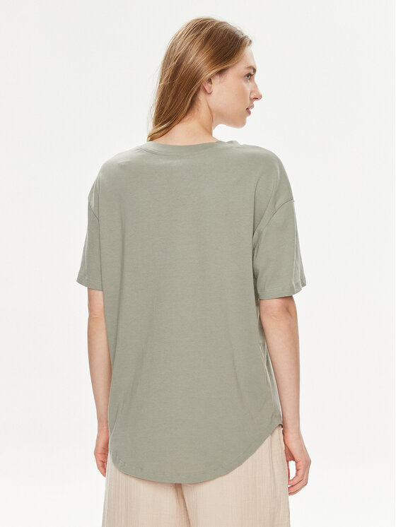 Gap Gap Marškinėliai 875093-00 Žalia Relaxed Fit