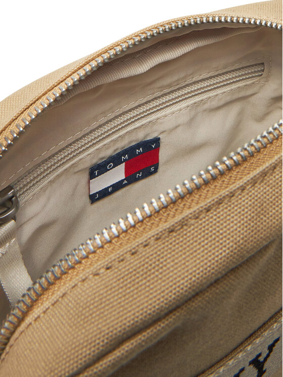 Tommy Jeans Tommy Jeans Taška cez rameno Retro Cool Reporter AM0AM13277 Béžová